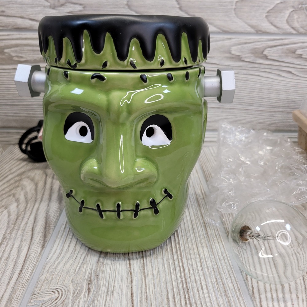 Scentsy He's Alive! Frankenstein‎ Wax Melt Warmer Halloween Home Fragrance Decor